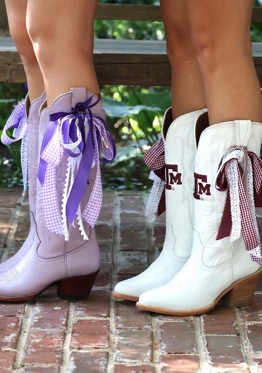 Collegiate Boot Bows