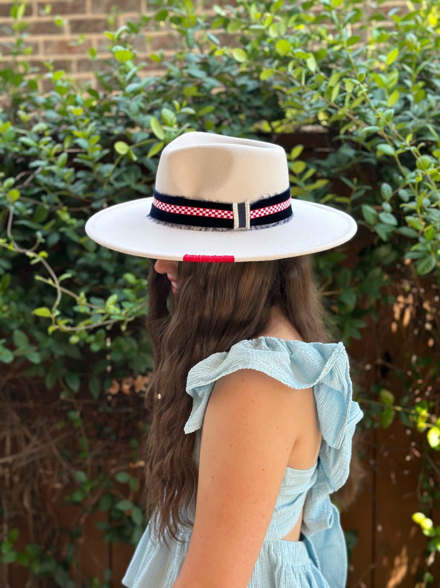 Traditional Rancher in Navy & Red #OleMiss #SMU #LATech