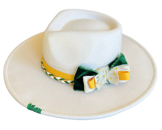 Preppy Rancher in Green & Gold #BaylorBears #GreenBayPackers