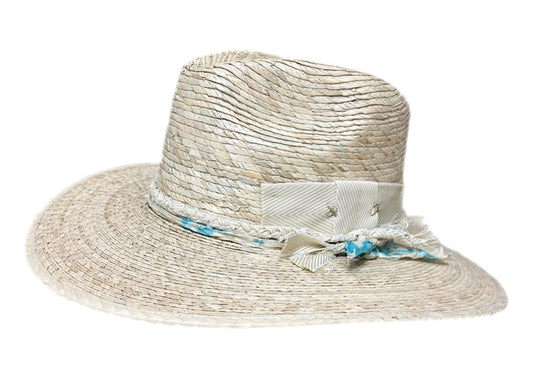 St. John Palm Straw Fedora